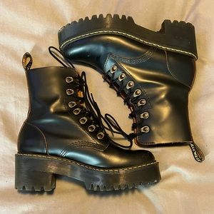 Dr. Martens “Leona” Platform Boots
